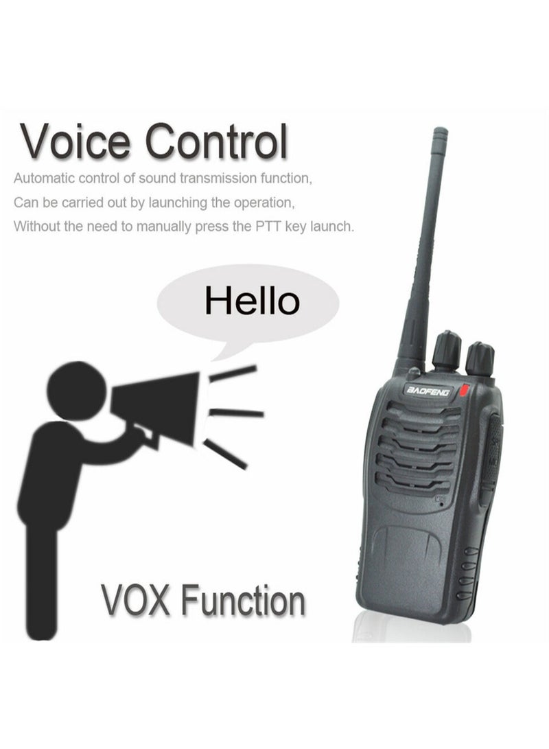 2 pieces High-Power 5W FM with 128 Channels, - Image 3